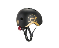 Scoot & Ride Kask Ochronny XXS-S dla dzieci 1-5 lat Gold - 1021827 - zdjęcie 3